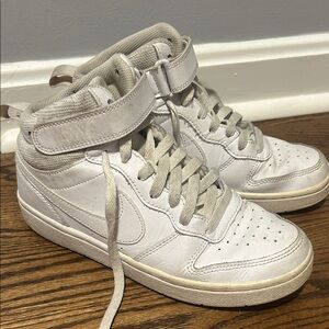 Nike White Basketball Sneakers